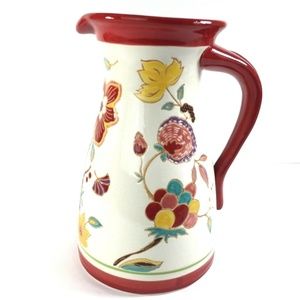 Artistic Accents by Coastline Imports Pitcher Flor
